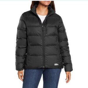 Eddie Bauer Women’s 650 Down Packable Jacket Size Large – Black – StormRepel Li
